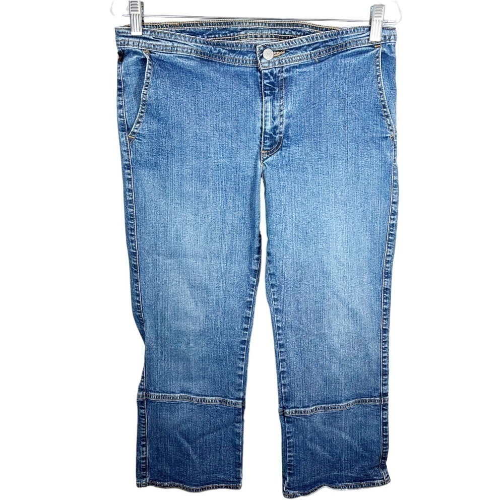 Vintage Y2K Polo Ralph Lauren women’s cropped jeans size 4 low rise blue